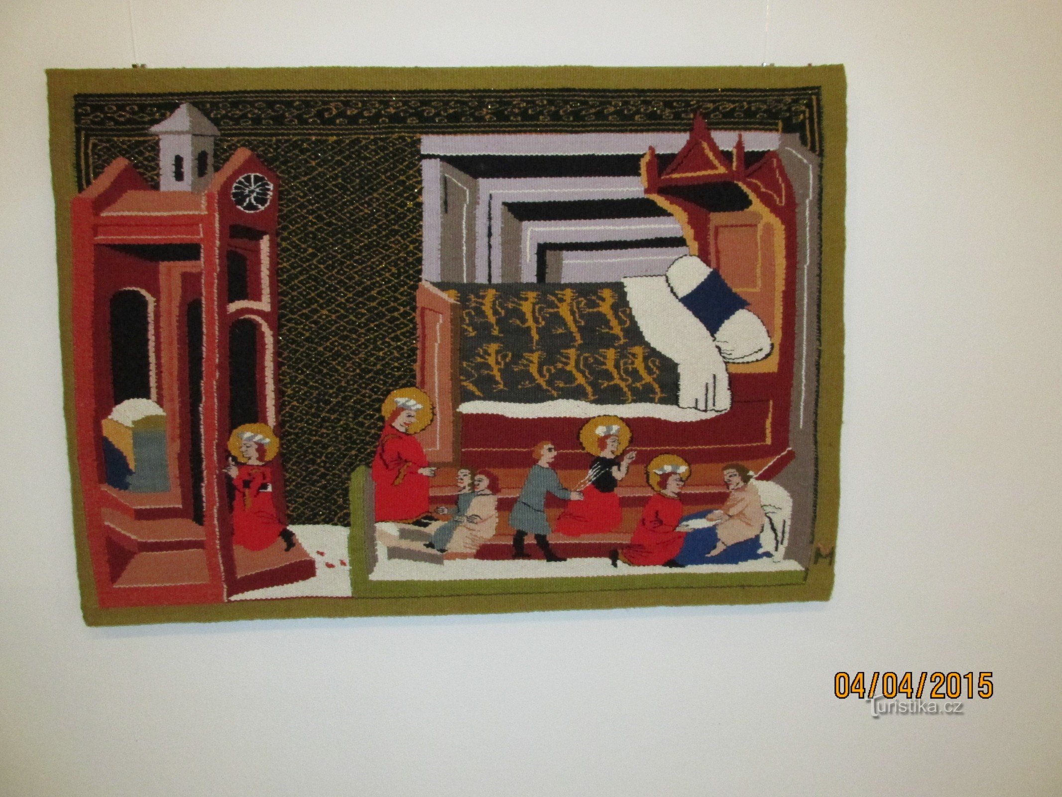 Dalimilova kronika: Replika tapiserije pariškog ulomka