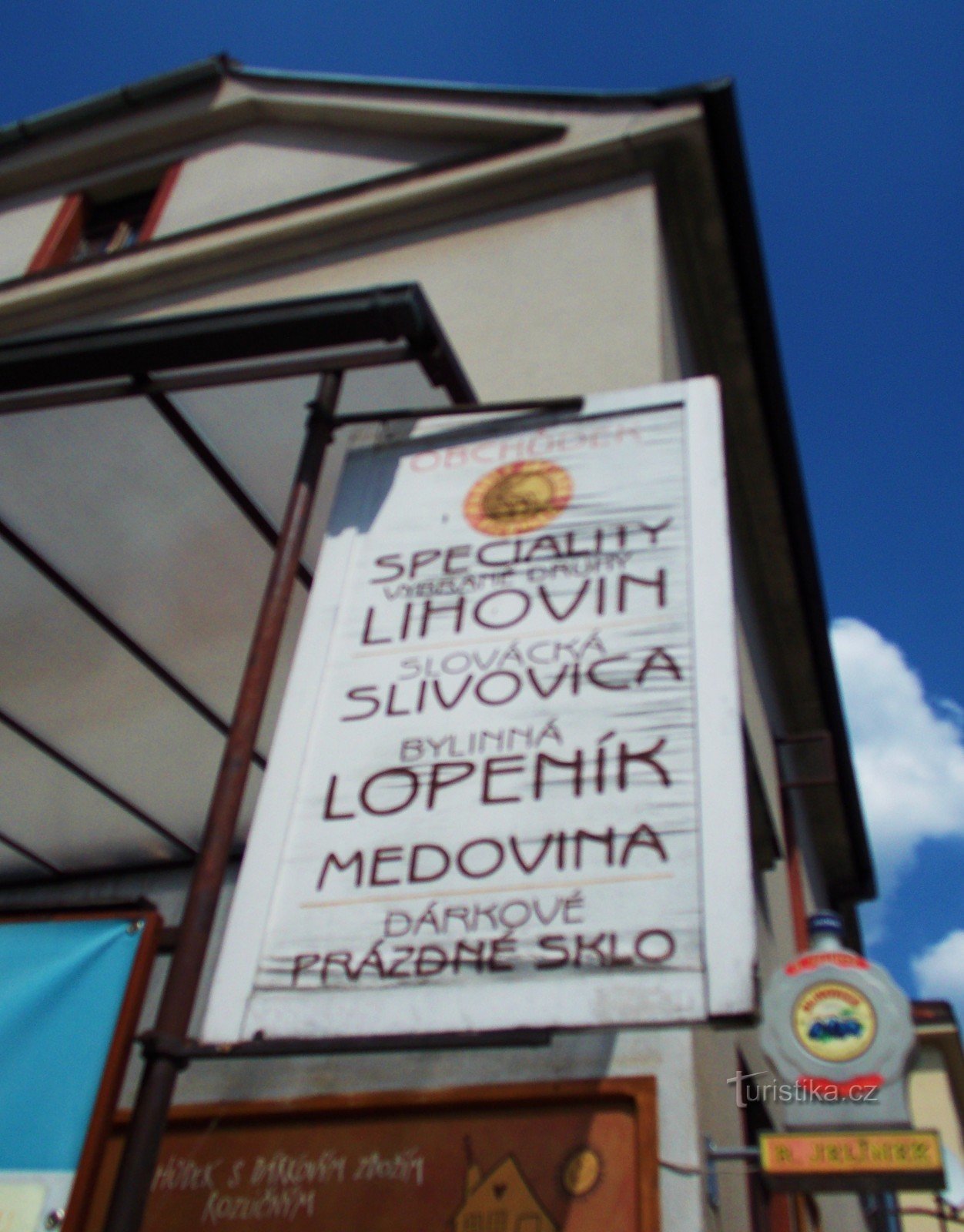 Cửa hàng quà tặng Ngôi nhà đẹp ở Luhačovice