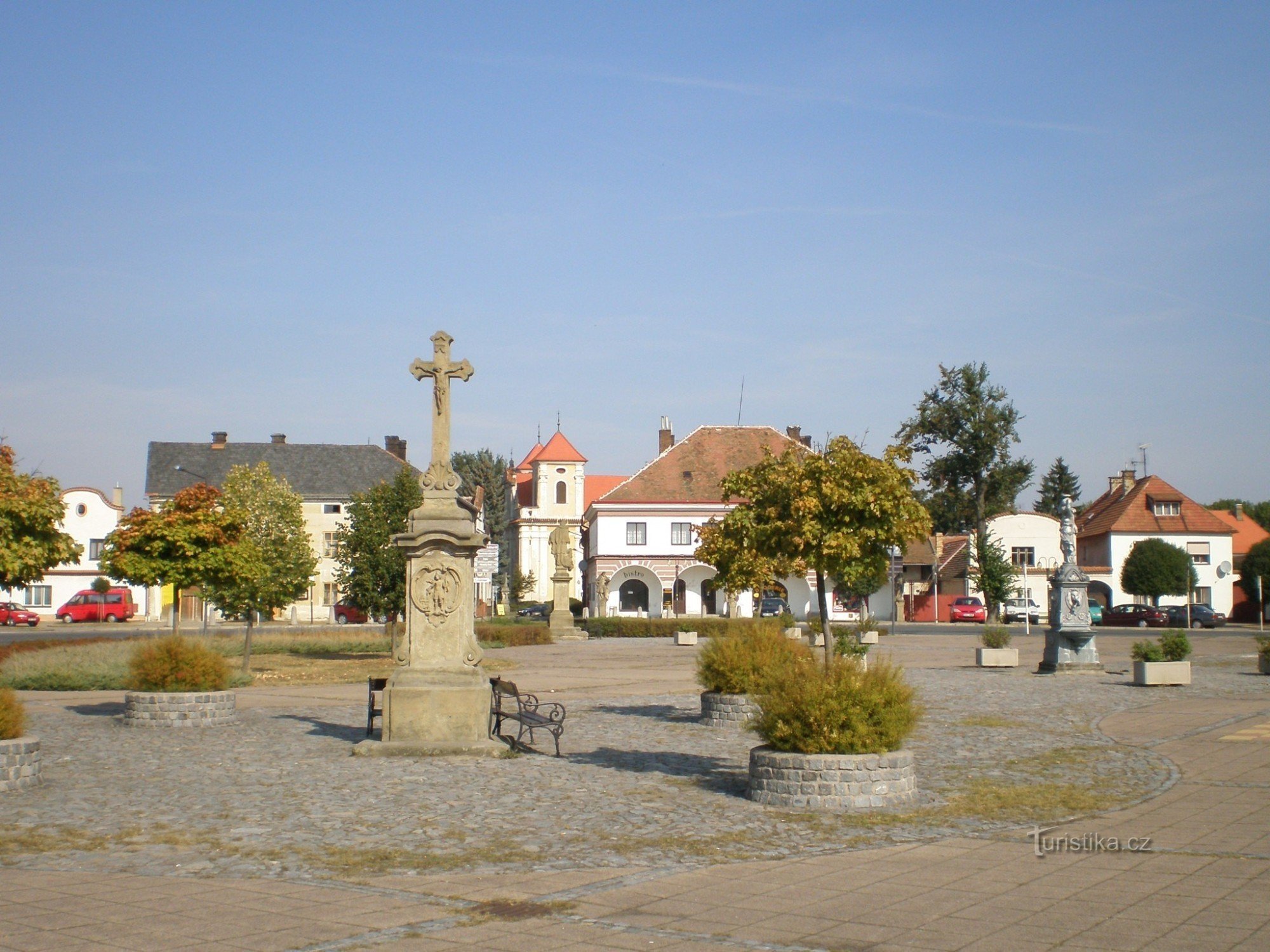 Dašice - tér