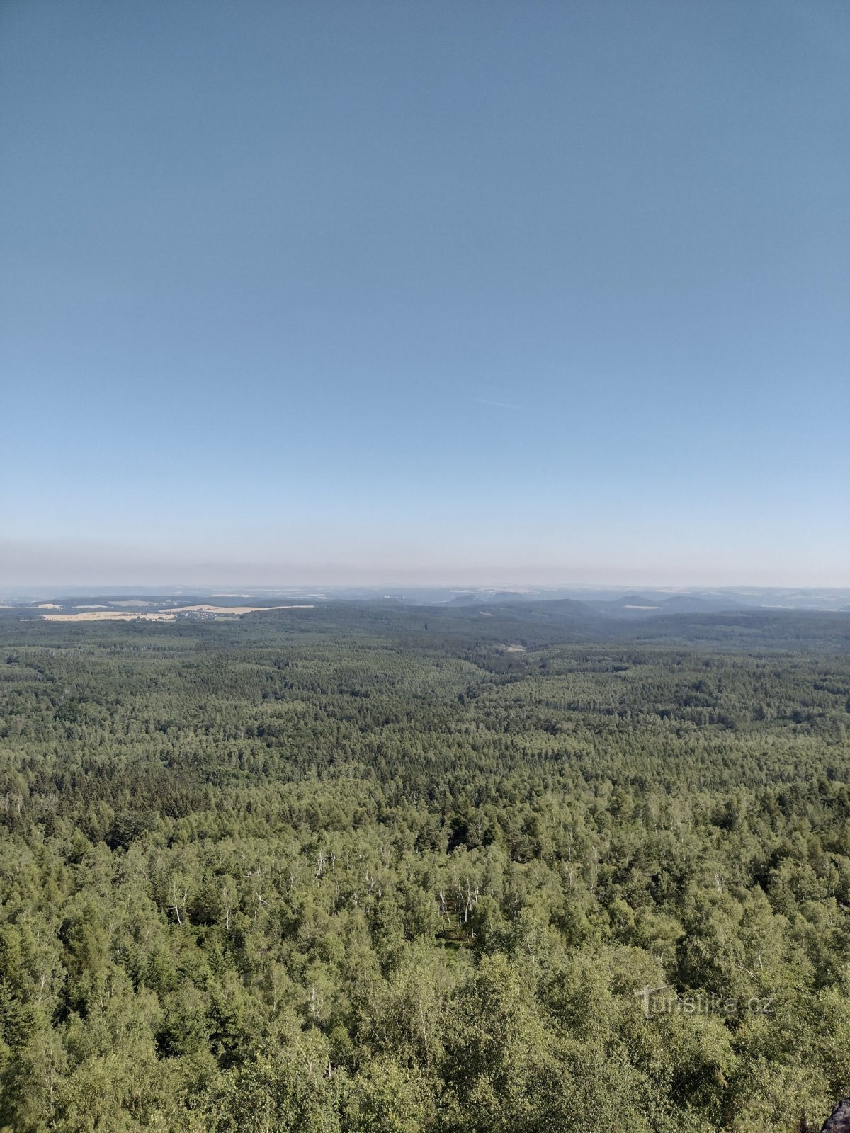 Decínský Sněžník - Shepherd's Wall-utkik