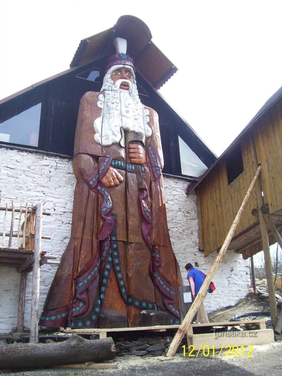 Bunicul Străbunicul cu o plecăciune Maruška