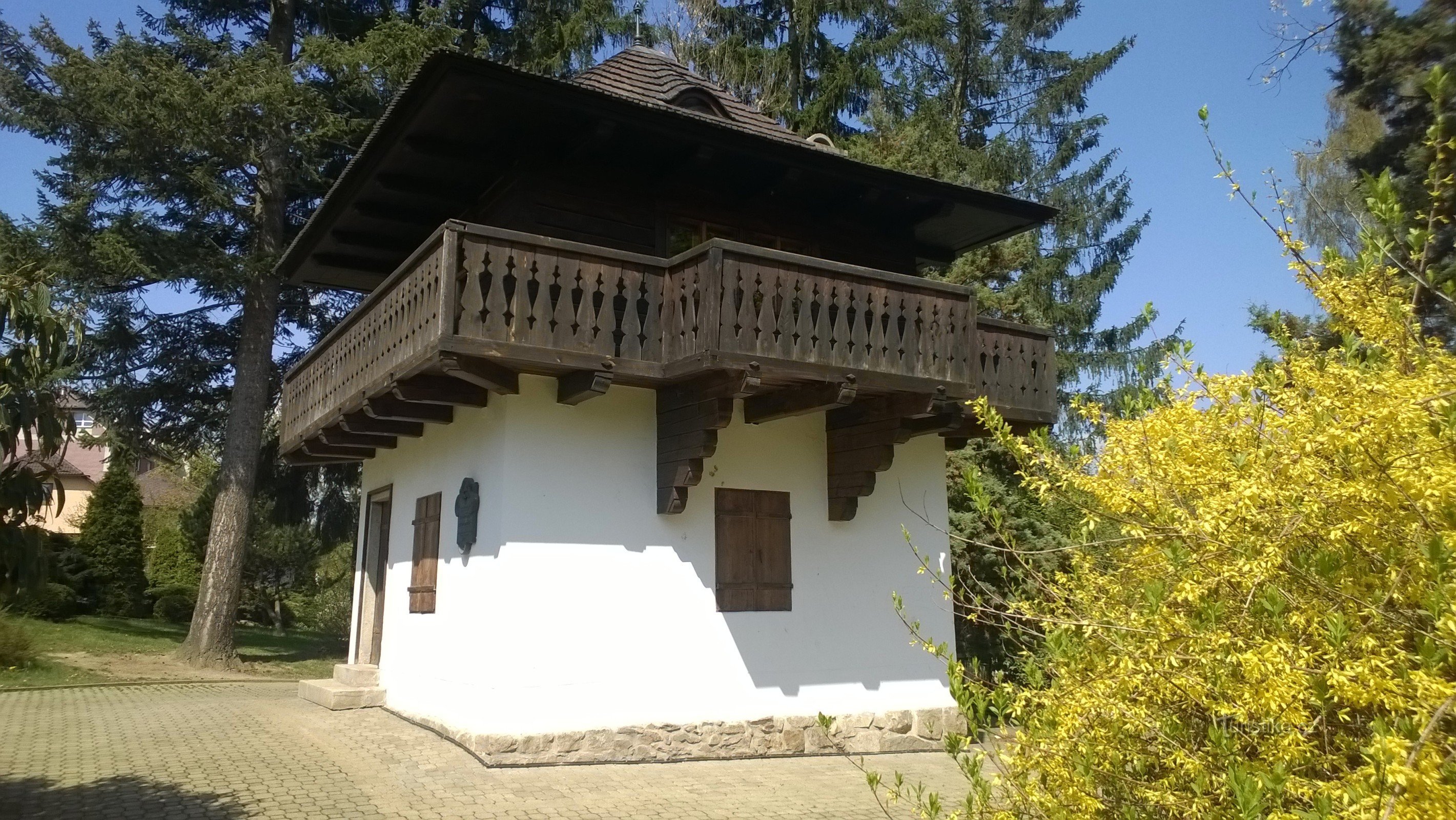 The dean's garden in Pelhřimov.