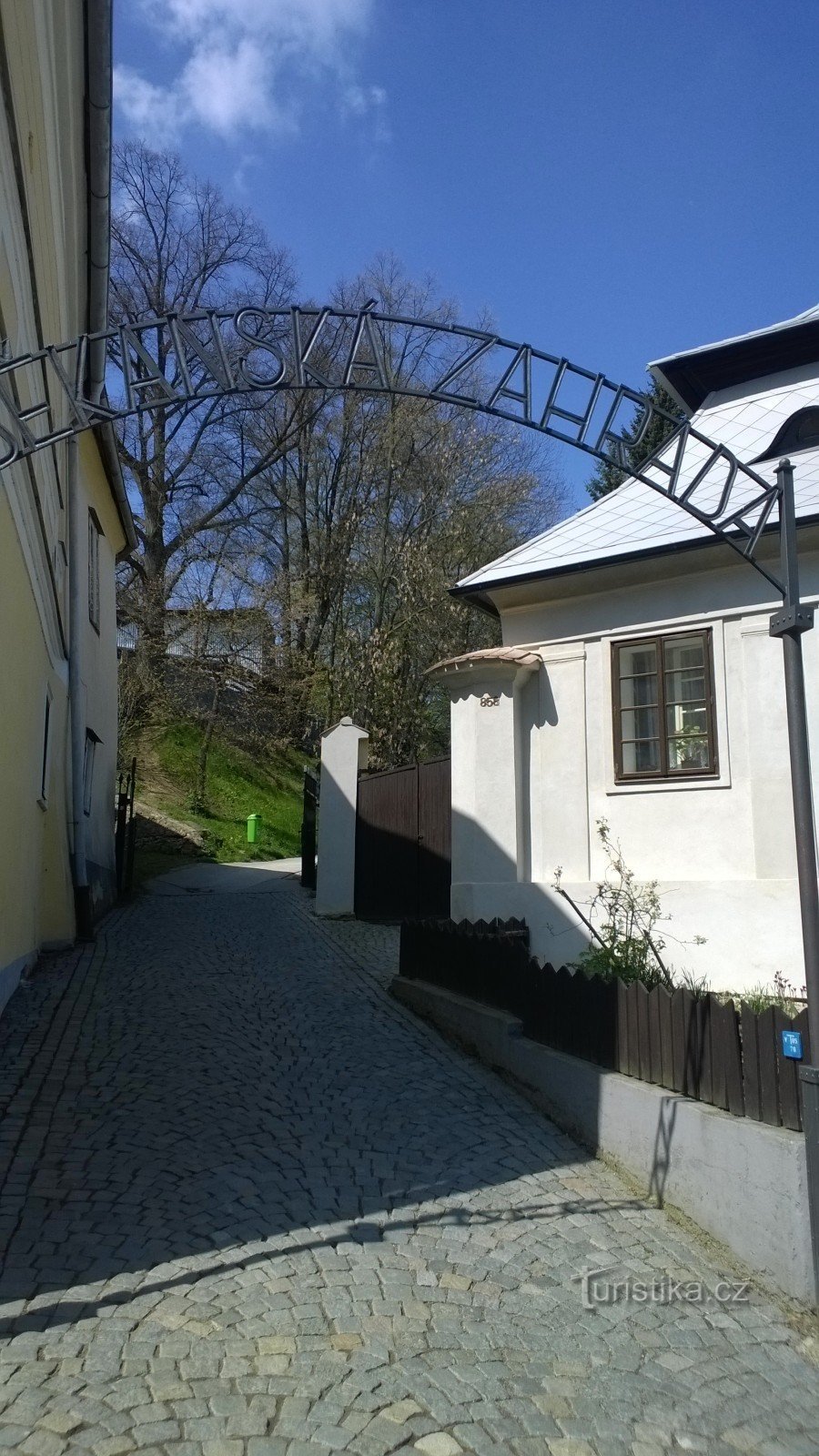 Khu vườn của trưởng khoa ở Pelhřimov.