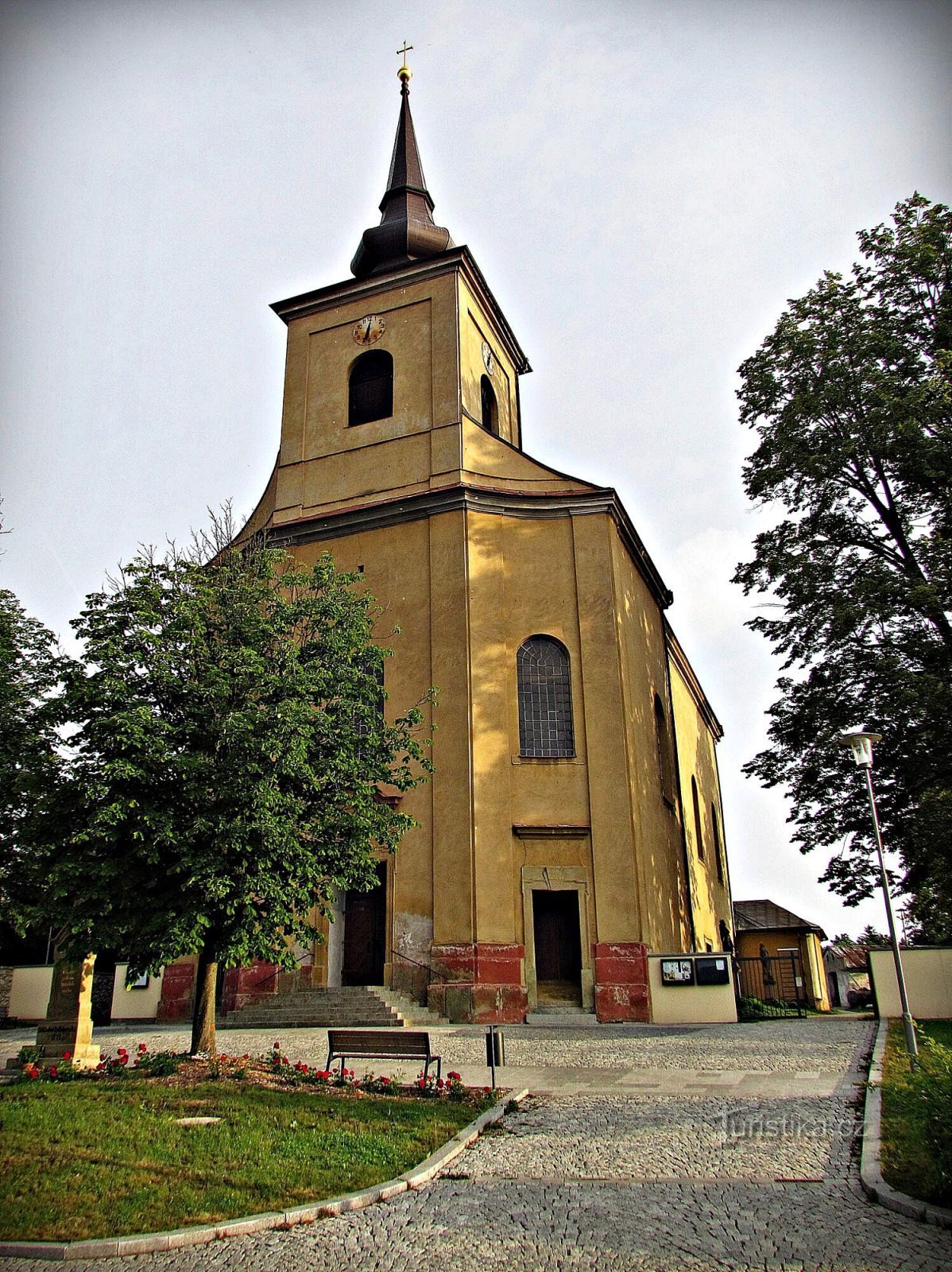 Dean's Church of the Nativity of the Virgin Mary in Hlinsk