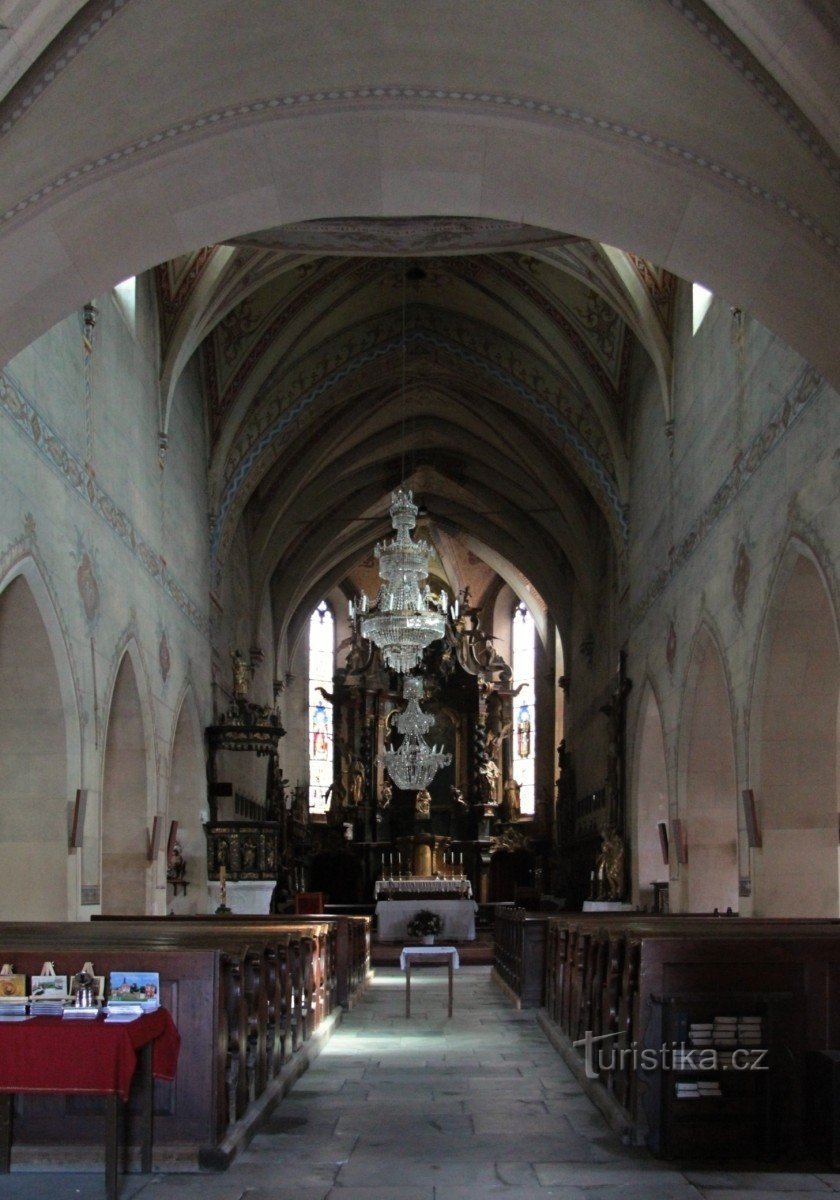Dean's Church of St. Marknader för interiörer