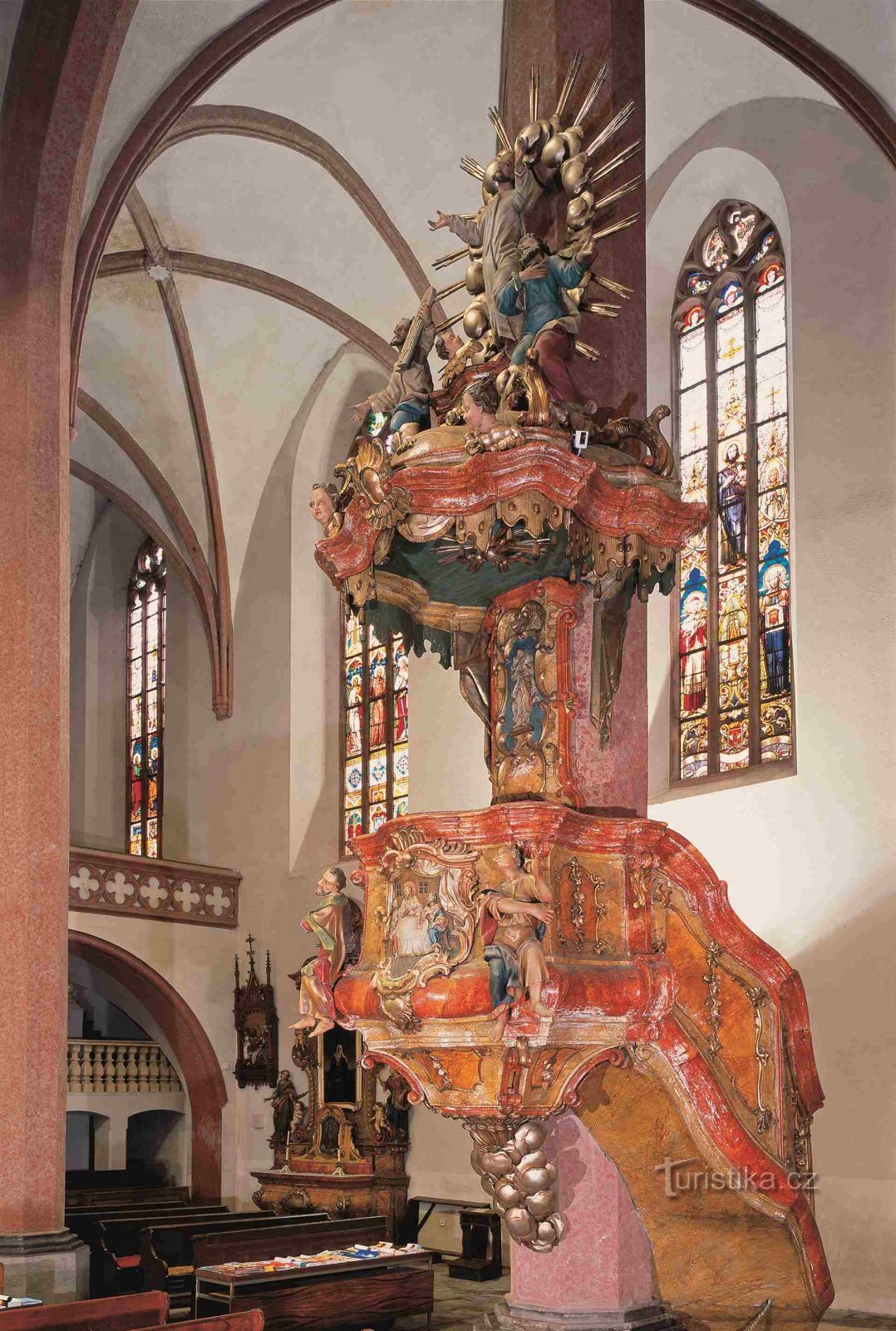 Dean's Church of the Transfiguration of the Lord op de berg Tábor, interieur