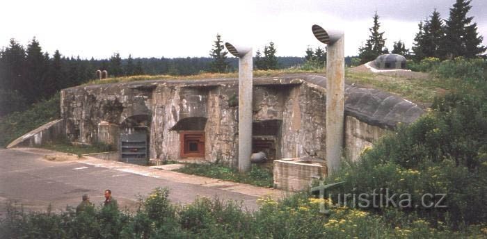 Canhão. Fortaleza de Hanička