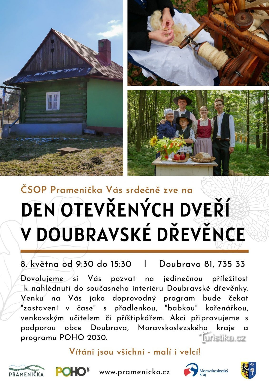 Den otevřených dveří v doubravské dřevěnce