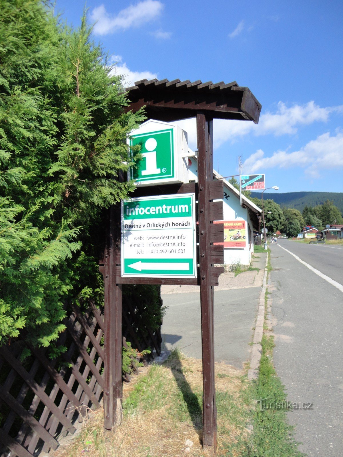 Deštné - information center