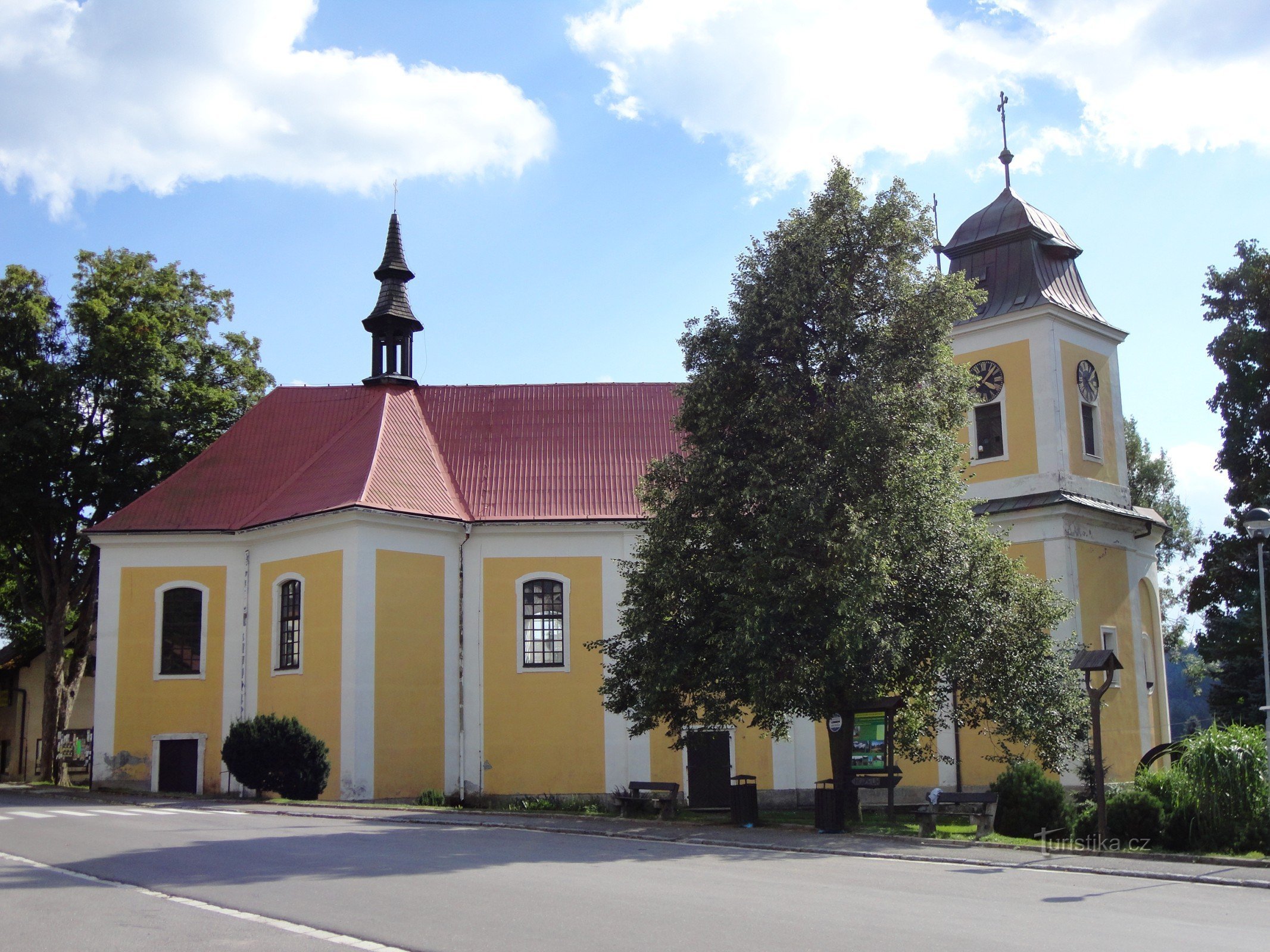 Deštné - Cerkev sv. Marija Magdalena