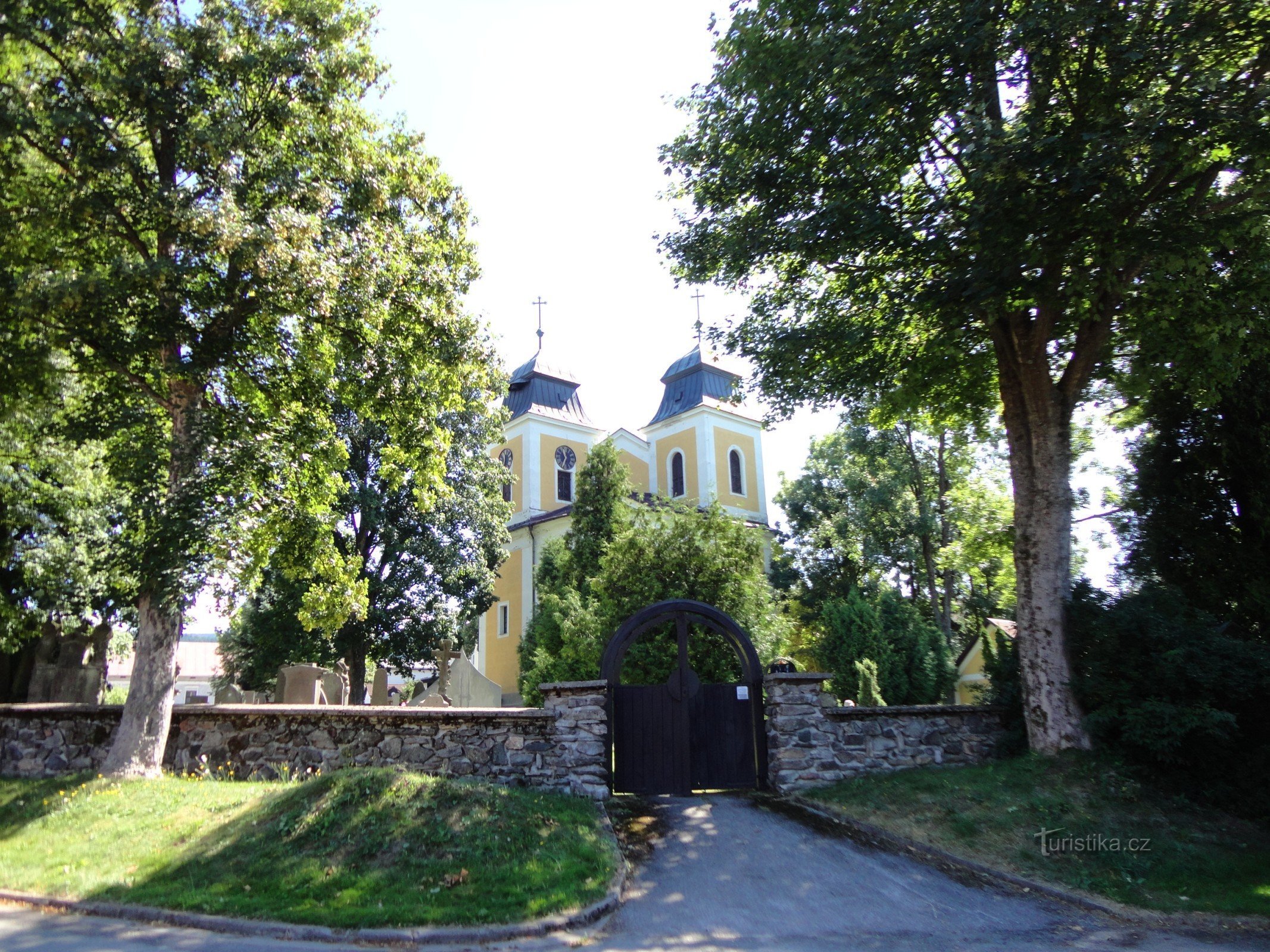 Deštné - Kyrkan St. Maria Magdalena