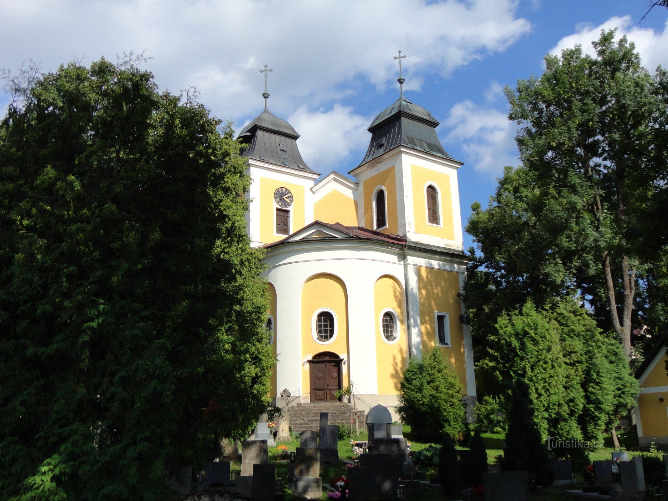 Deštné - Kirche St. Maria Magdalena