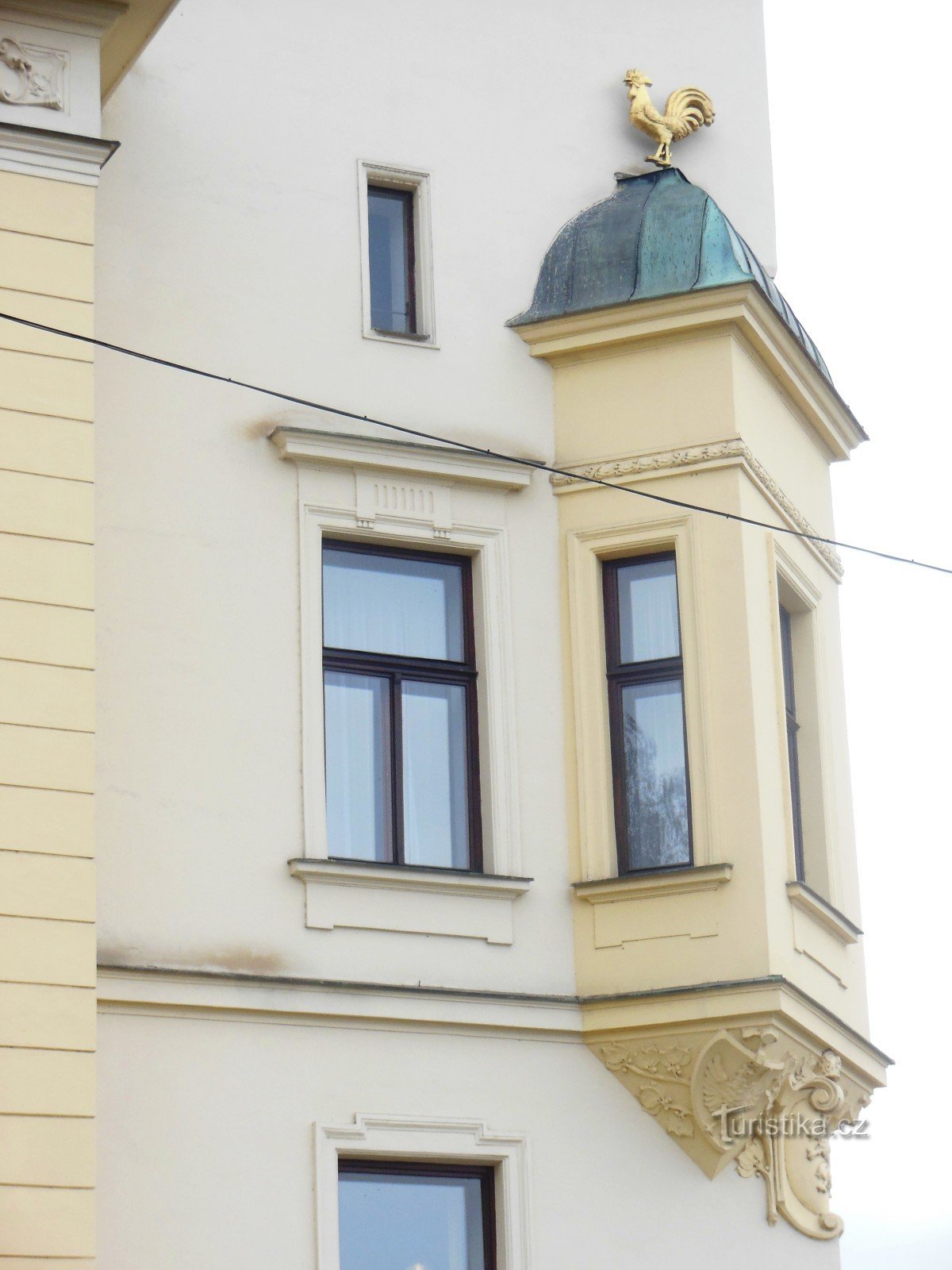 detail of the building