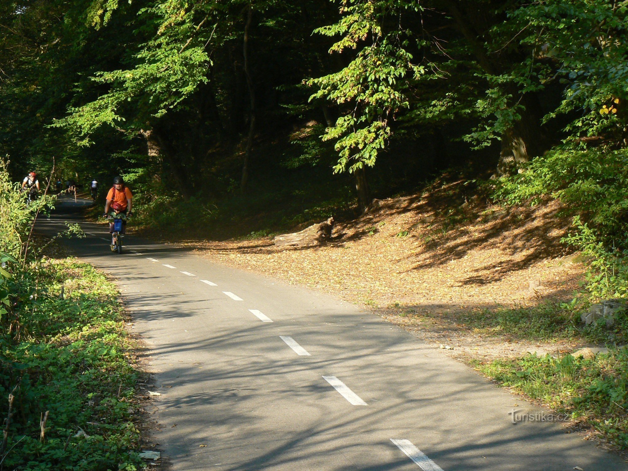 Detaliu traseu de biciclete