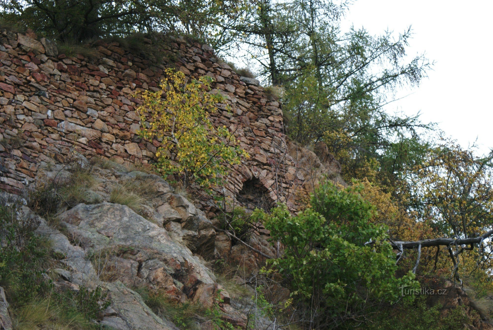 detail of the fortification