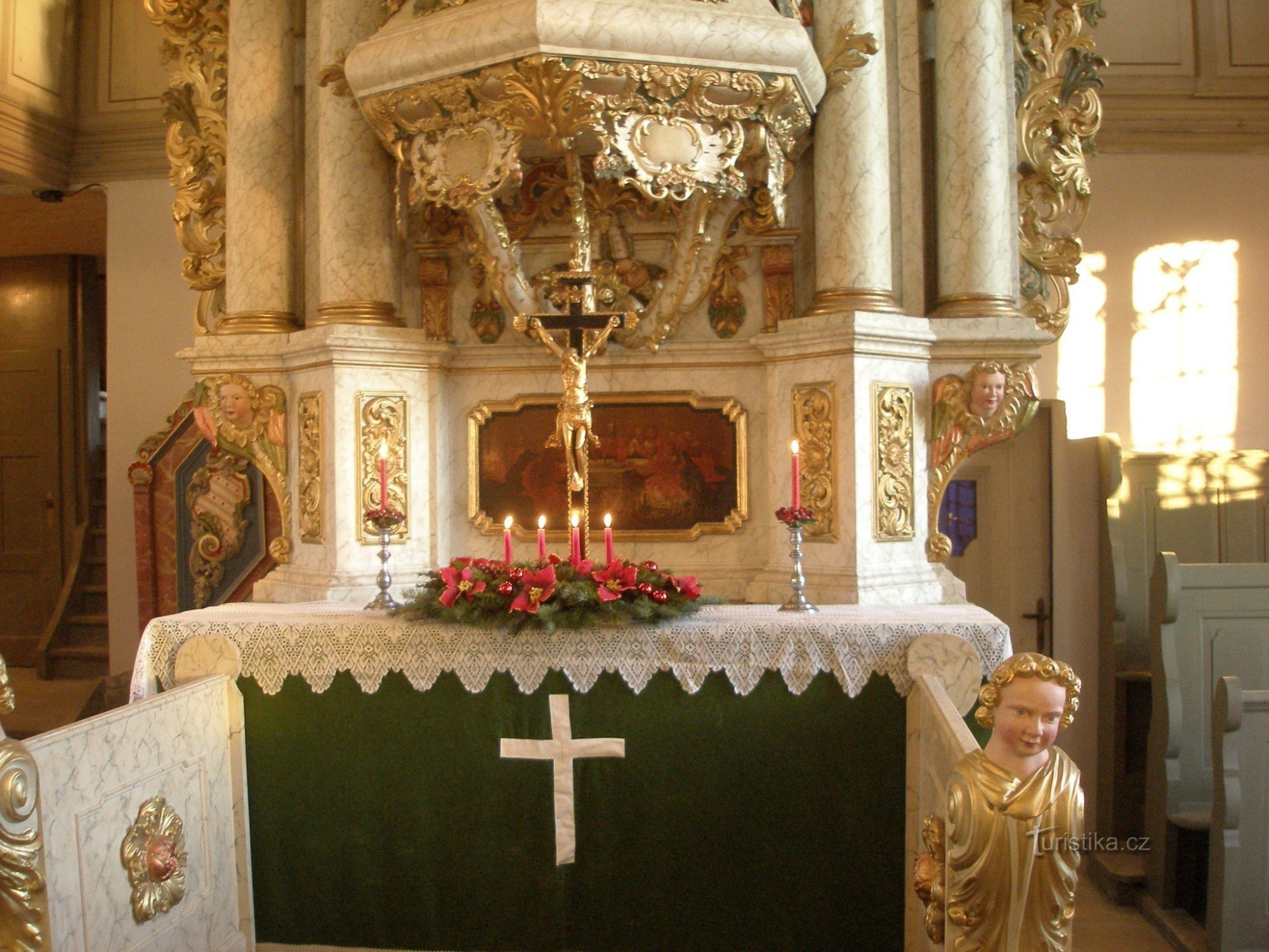 detalhe do altar