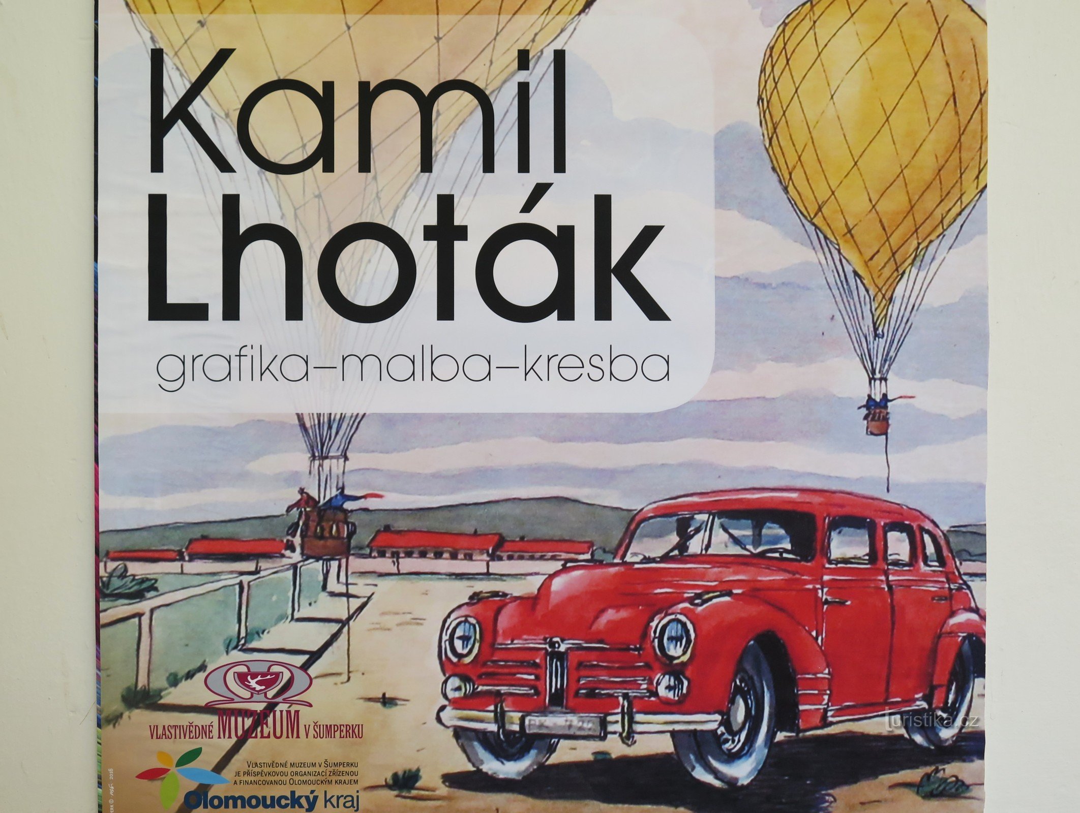 detail of the poster for the exhibition