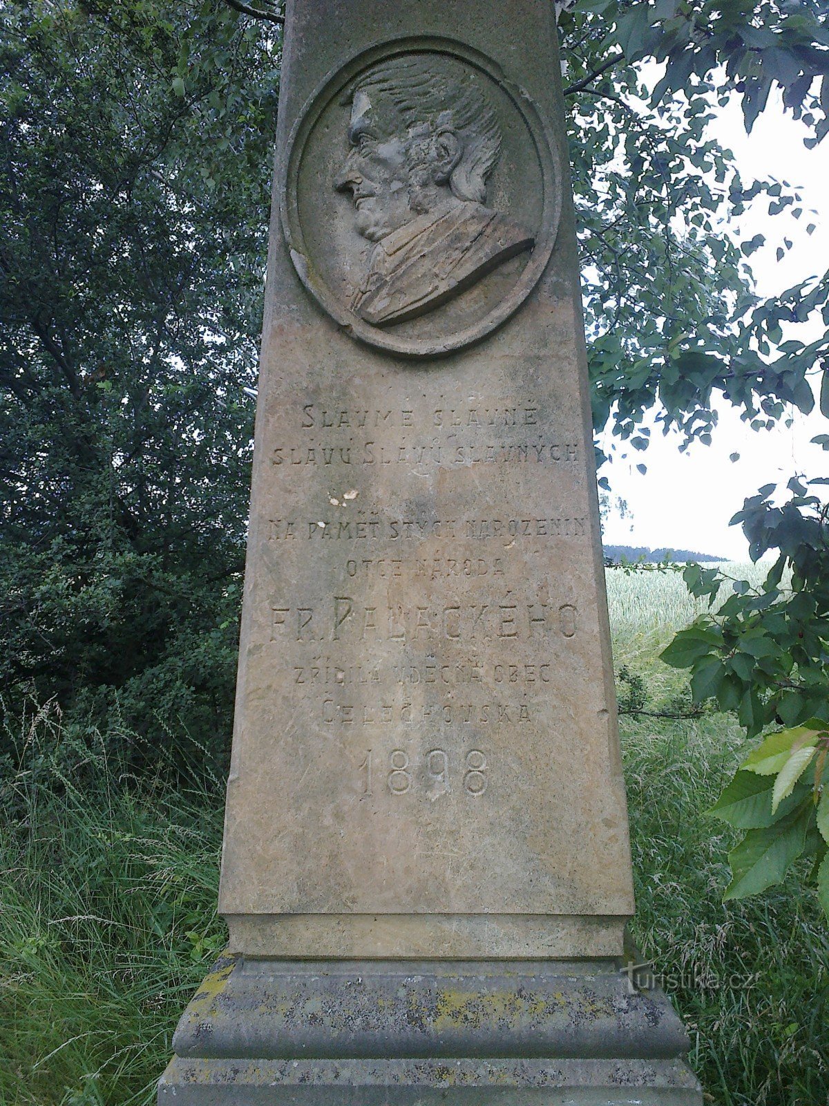 Detalje af monumentet