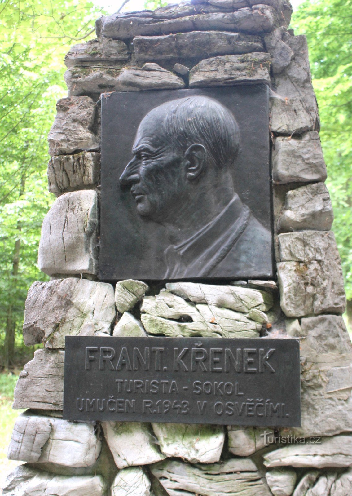 Detalje af monumentet