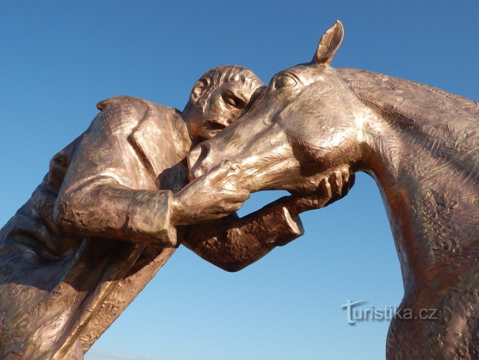 Detalj av monumentet