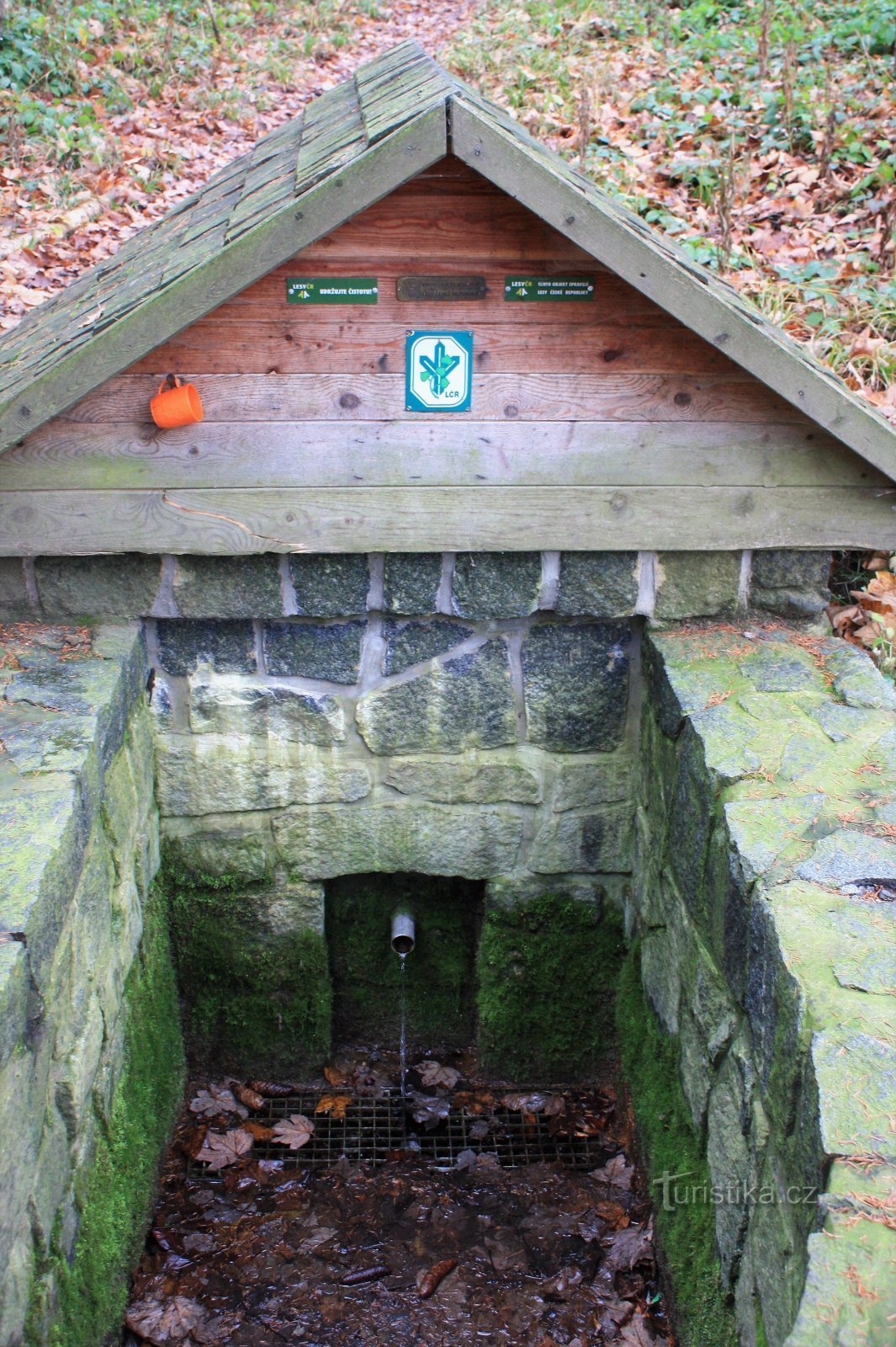 Detail of the well