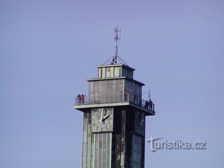 Detail of the tower