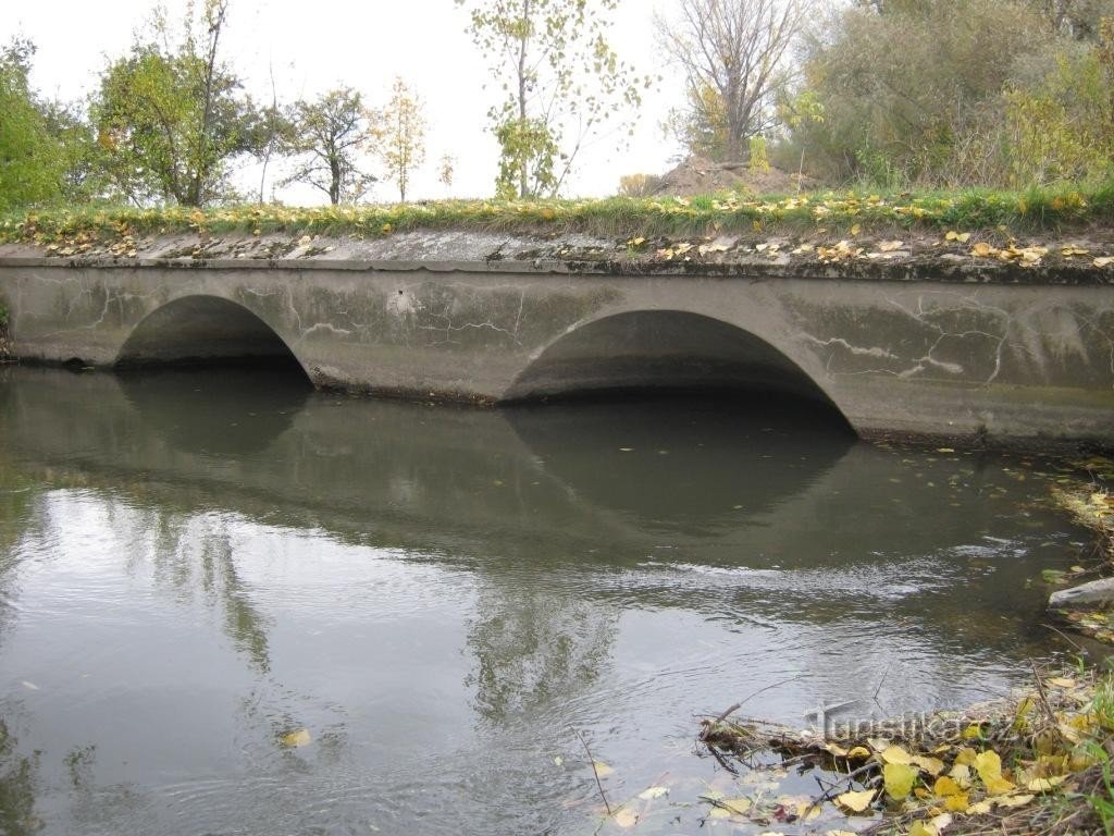 Detail of the outlet mouth