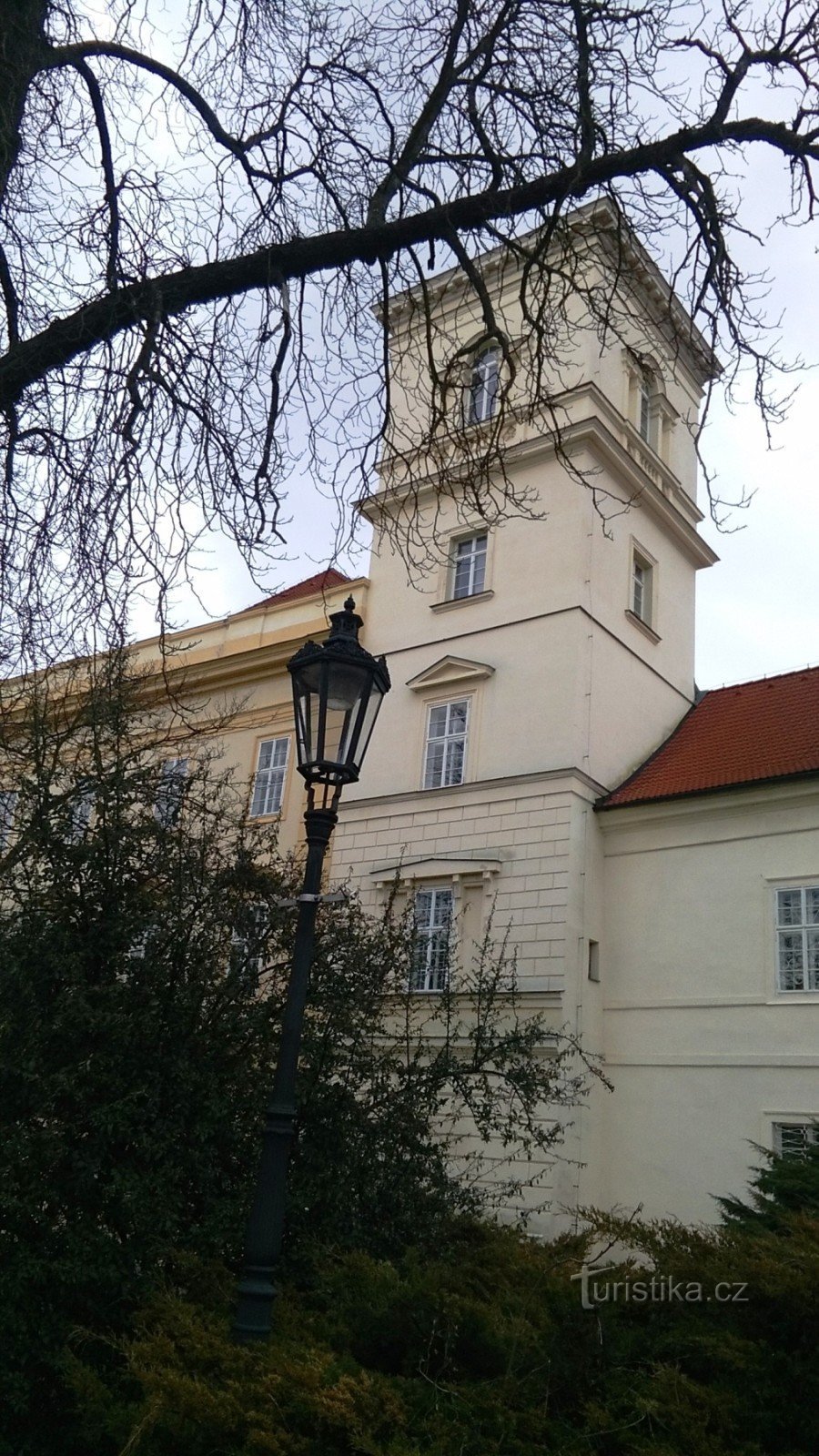 Détail de la tour du château