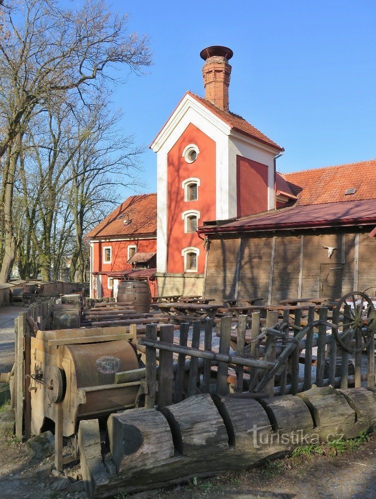 Dětenice - Brauerei