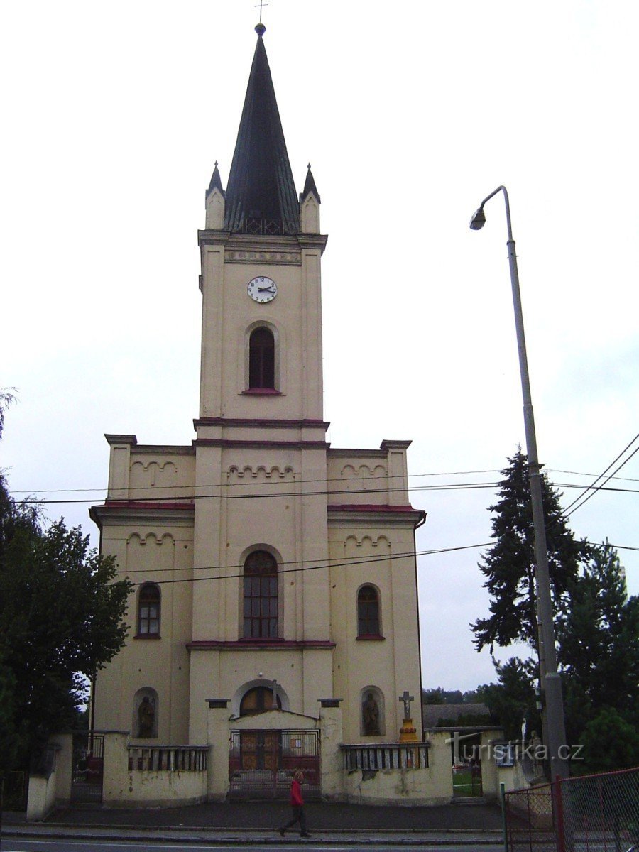 Dětmarovice kostel sv. Máří Magdaleny