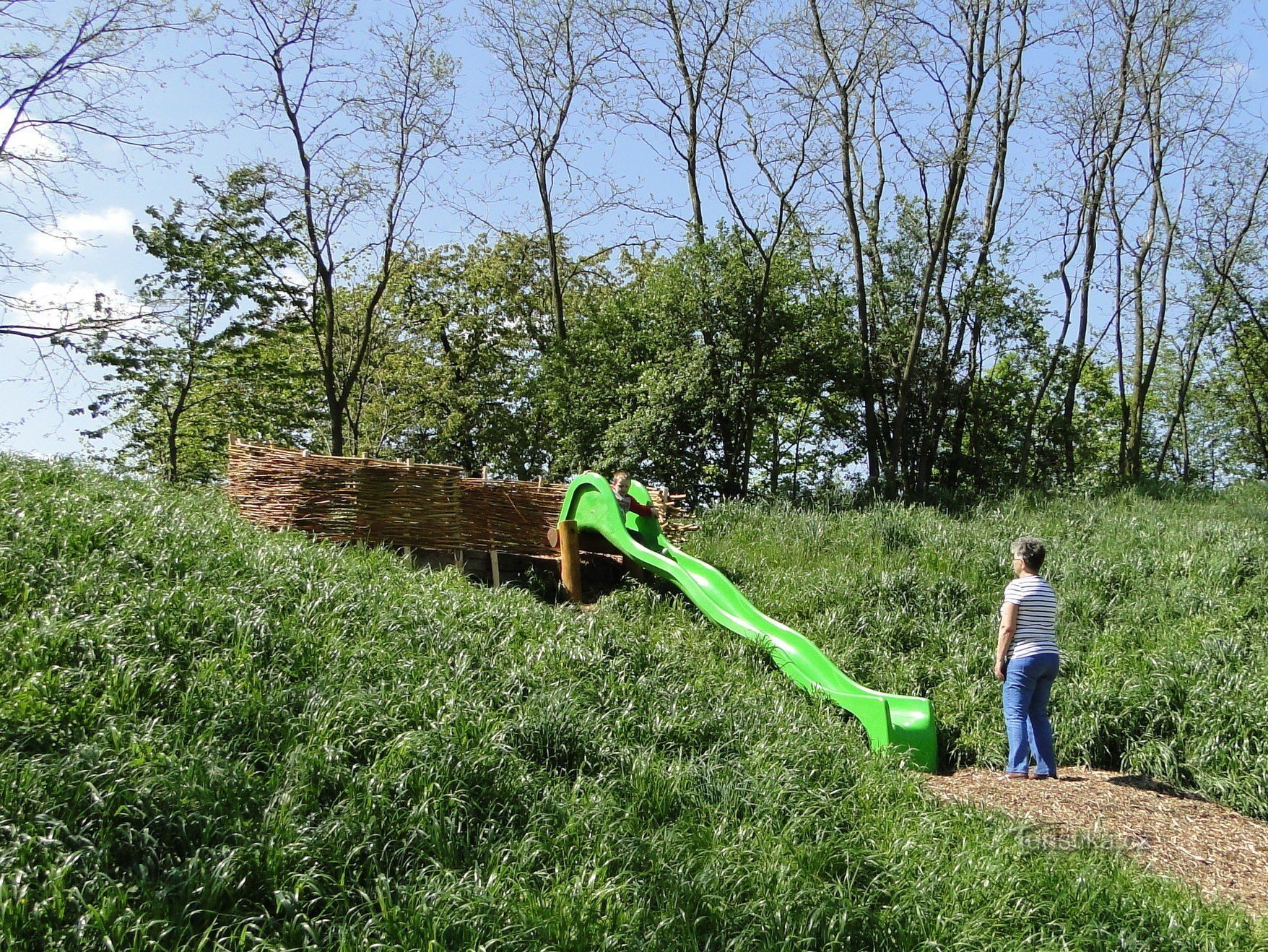 children's slide