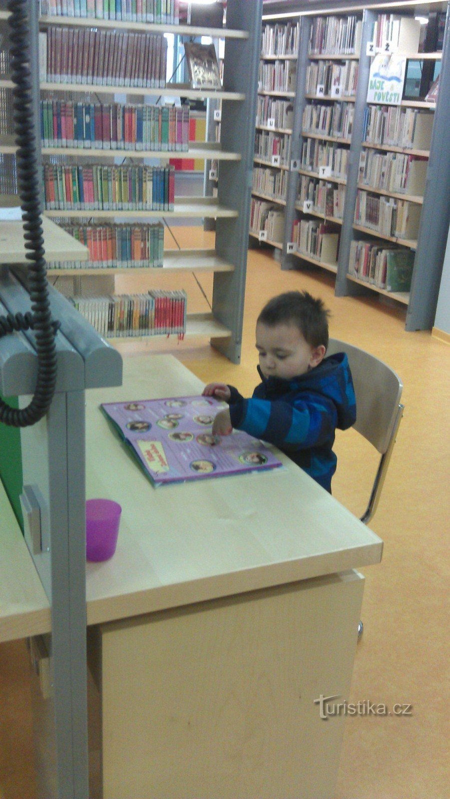 reparto per bambini - biblioteca