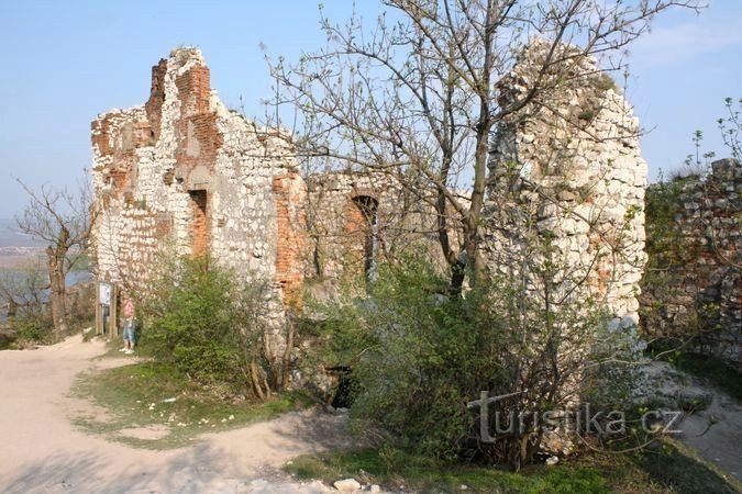 Maidens - ruines du château - palais