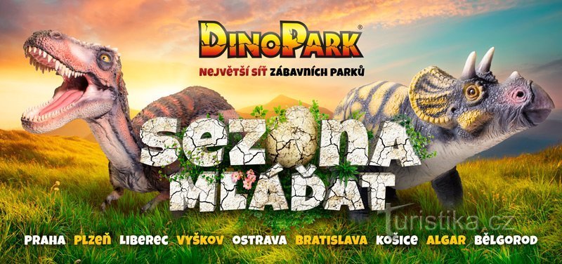 DinoPark 2018 : La saison dans le plus grand réseau de parcs d'attractions est sur le point de commencer