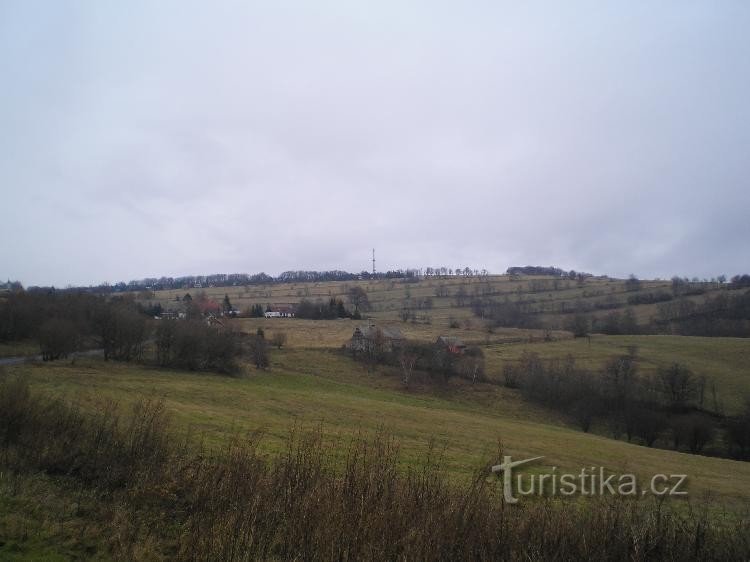 Dlouhá Louka : une vue du village