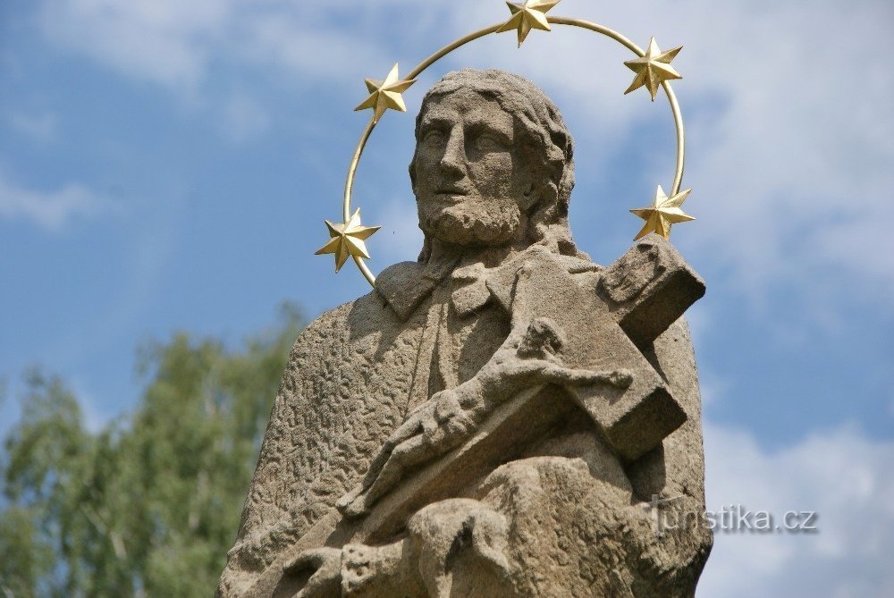 Dlouhá Třebová - statue de St. Jan Nepomucký