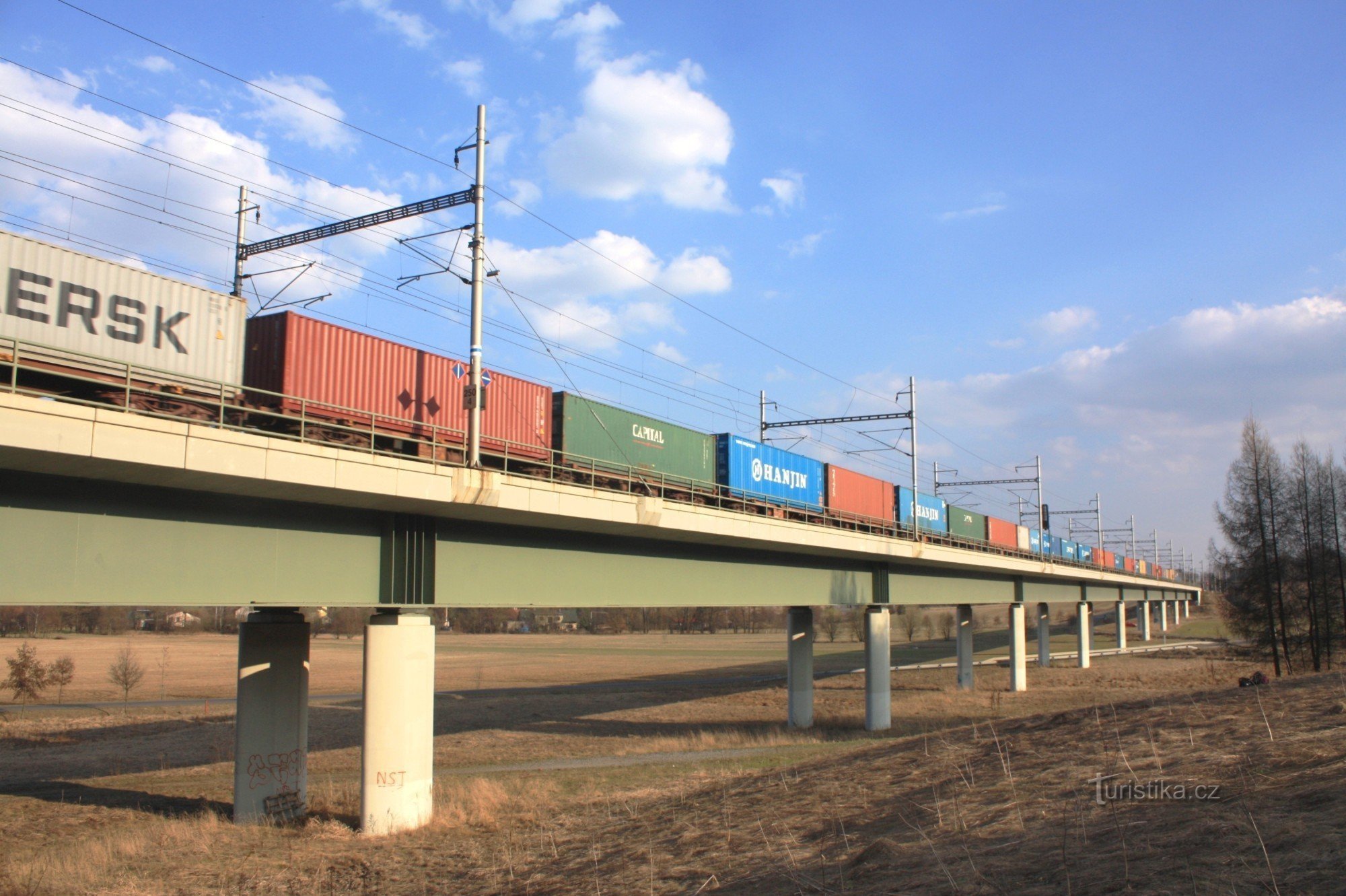 Dlouhá Třebová - cavalcavia ferroviario