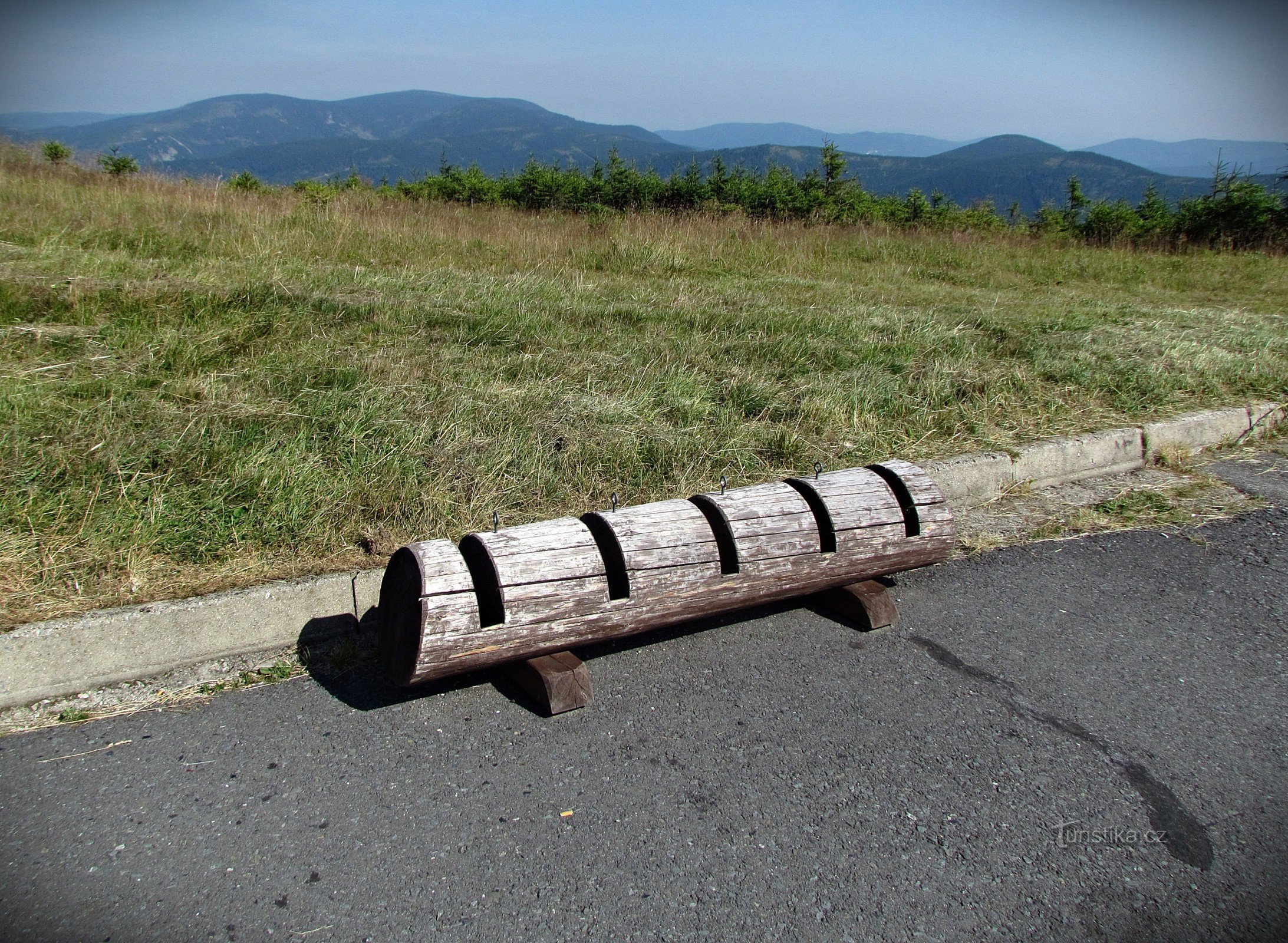 Dlouhé Stráně - Upper reservoir lookout