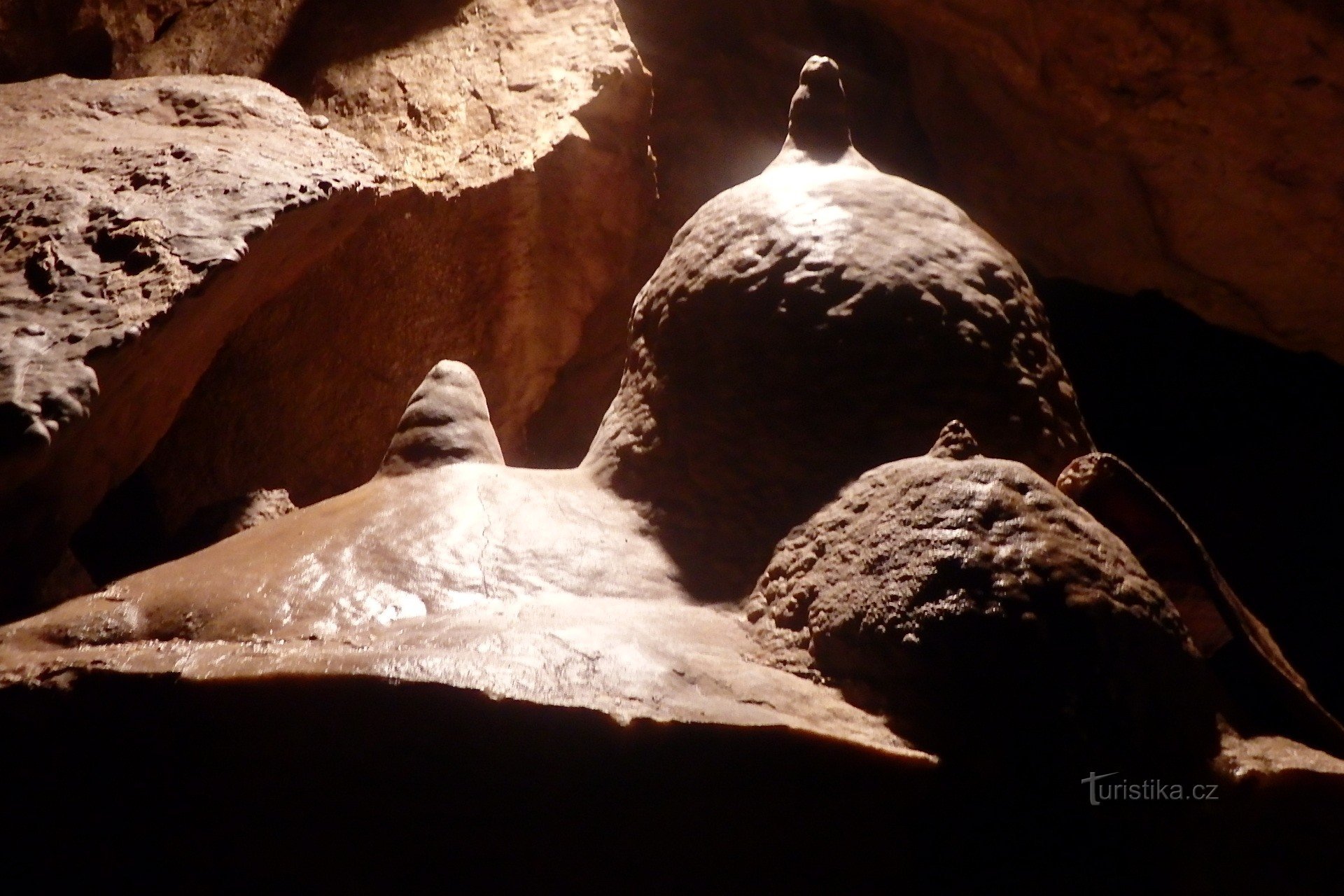 À Bozkov aux grottes