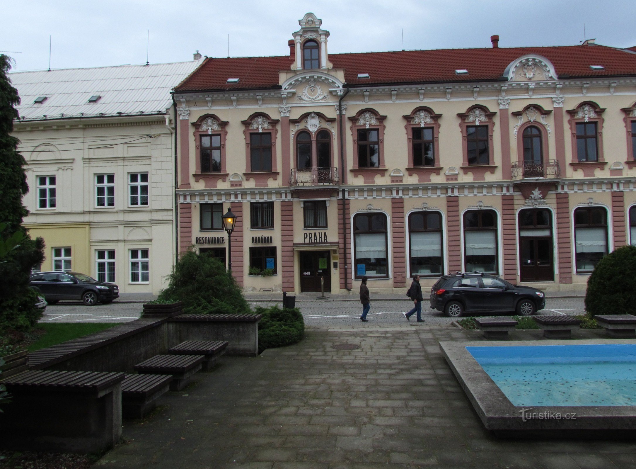 À l'hôtel Praha à Nové Jičín