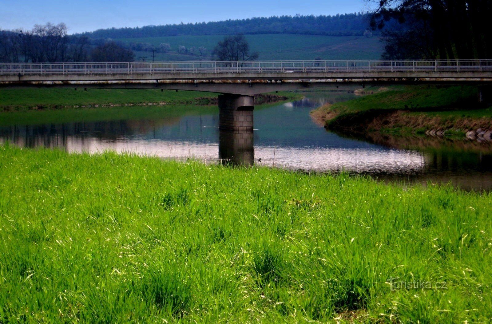 Στο Kvasice γύρω από τον ποταμό Morava