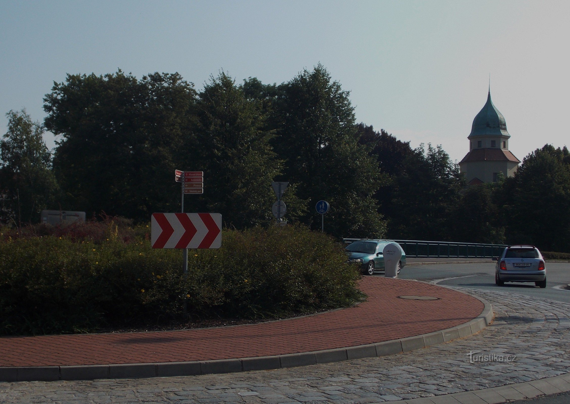 Naar de stad Častolovice