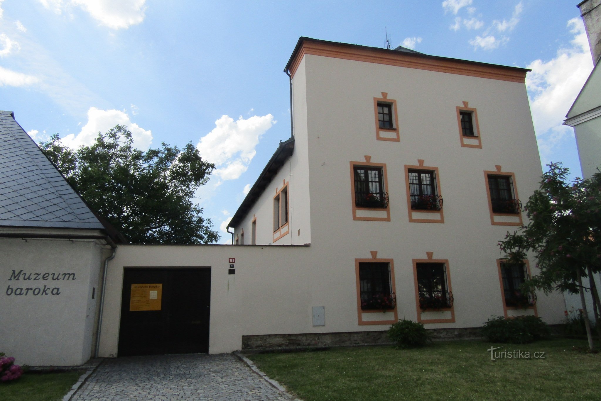 Zum Museum in Uničov
