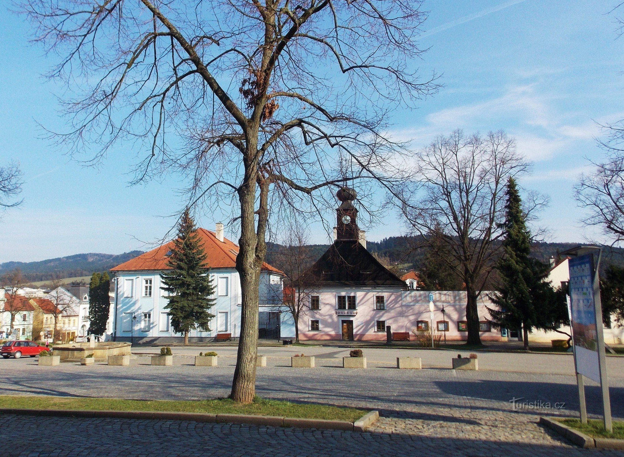 Till museet i Valašské Klobouky