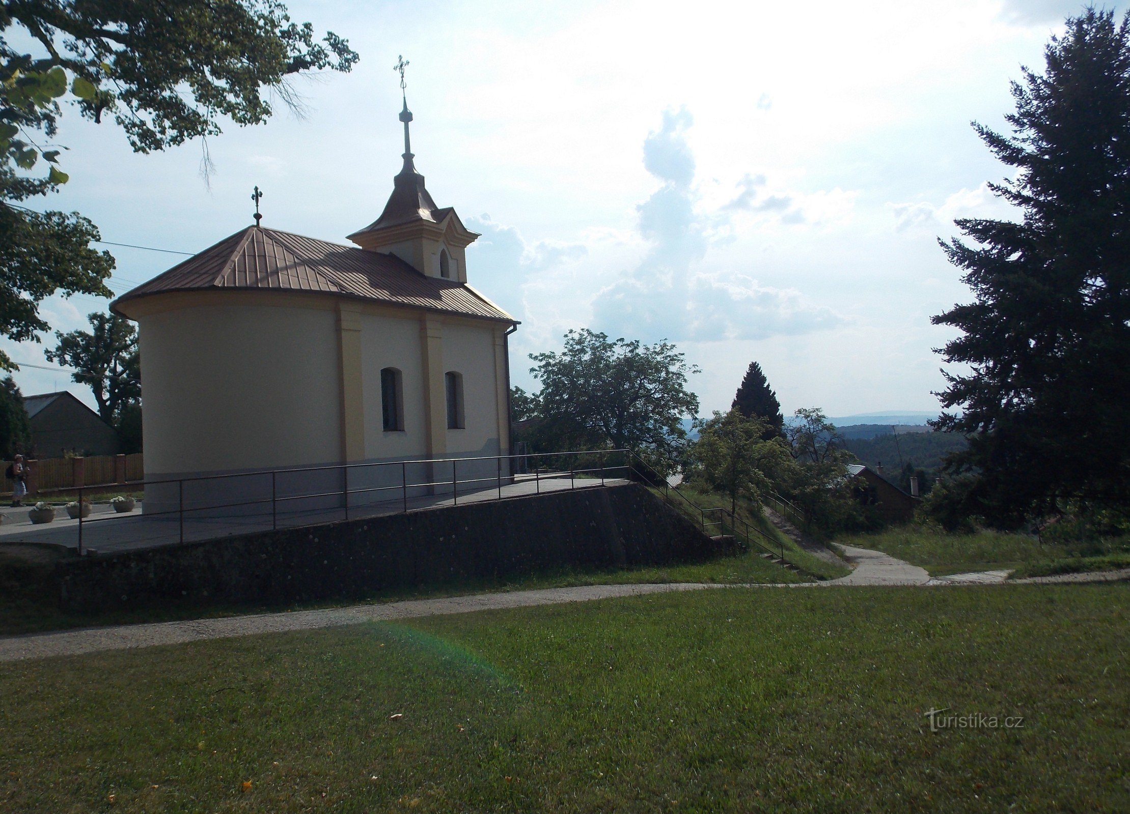 To the village of Hostišová in the Zlín region