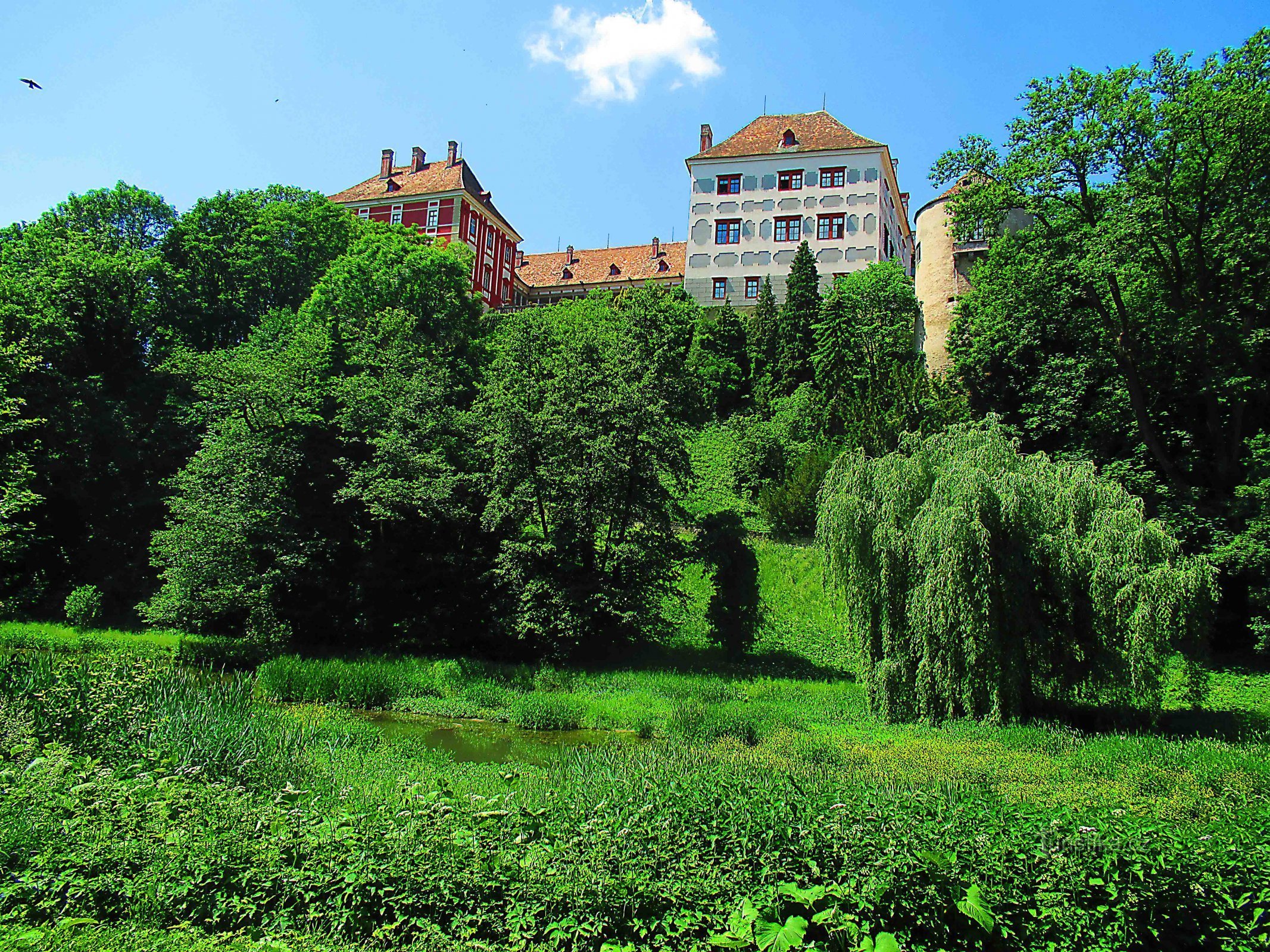 Đến Opočno đến lâu đài thời Phục hưng