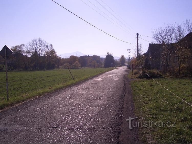 naar Osada vanuit Zelinkovice