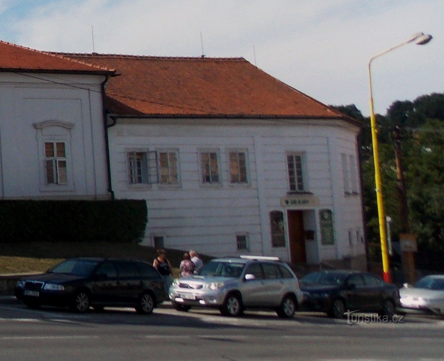 Para a fábrica de chocolate do castelo no Castelo de Vizovice