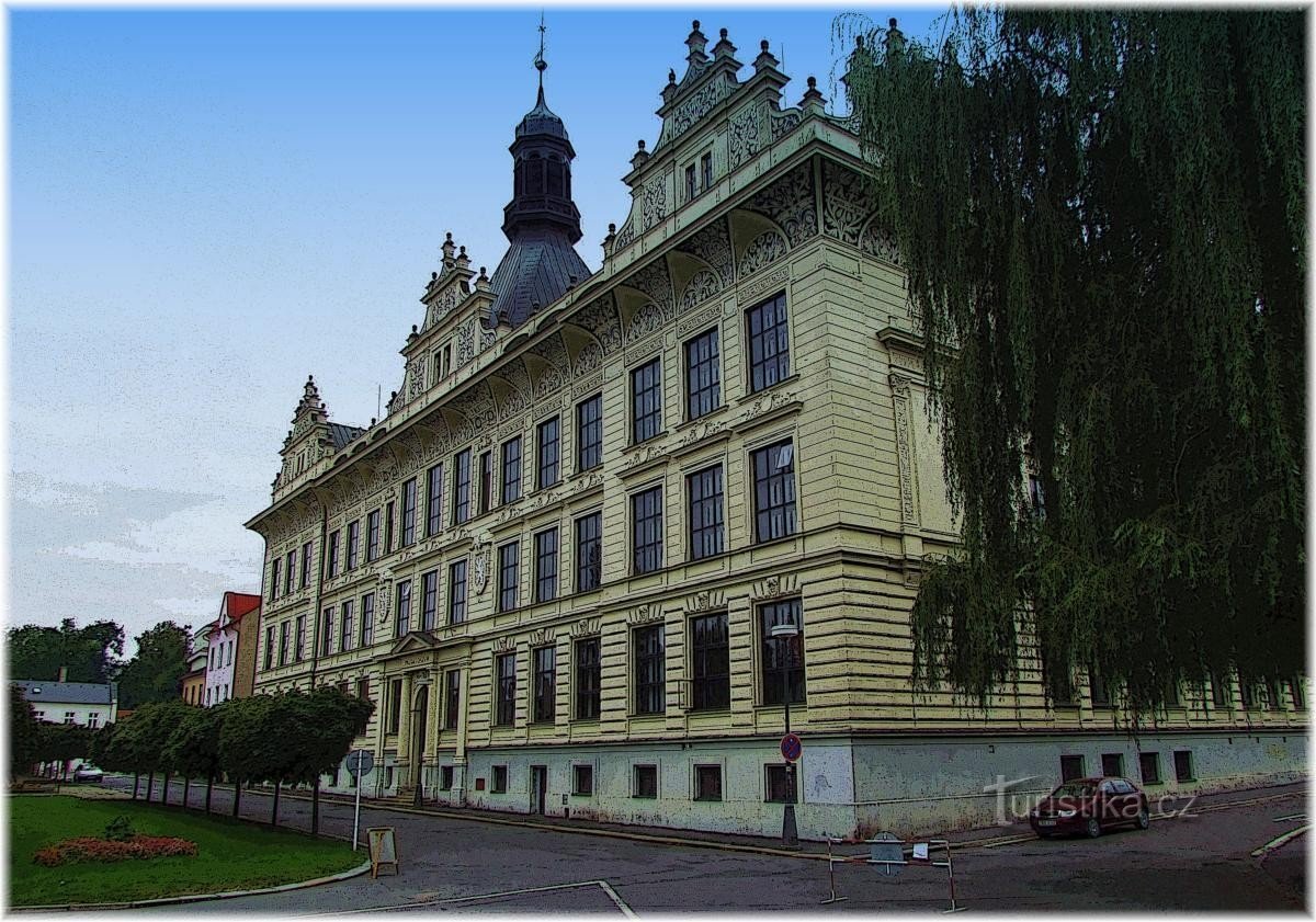 Zur Burg Leitomischl