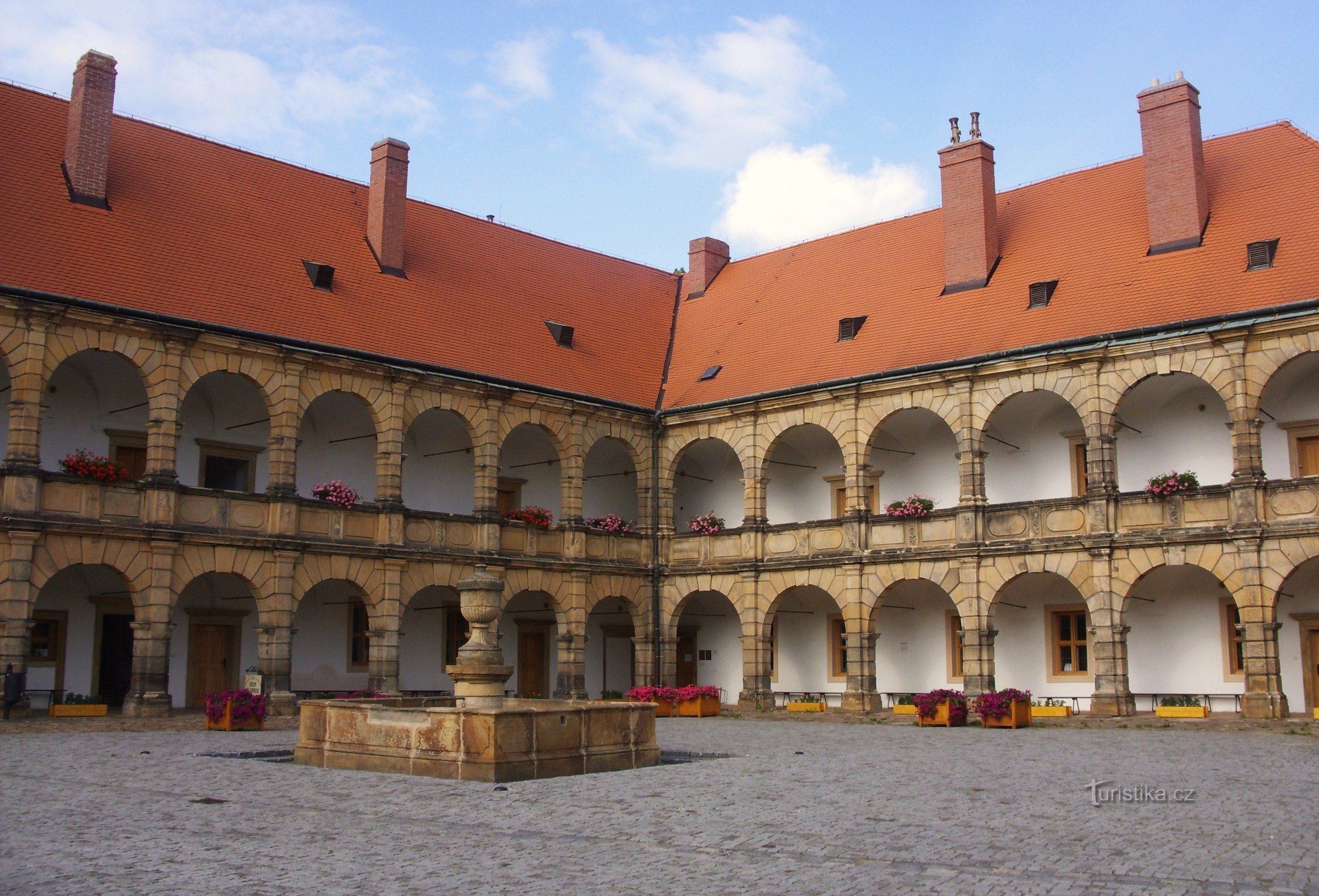 La castelul din Moravská Třebová